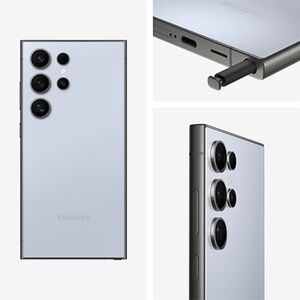 Samsung Galaxy S 24 Ultra Smartphone with Stylus -Titanium Blue